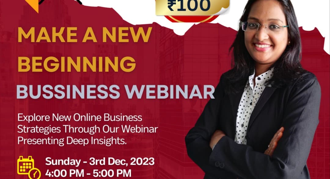 WEBNARS Make a New Beginning